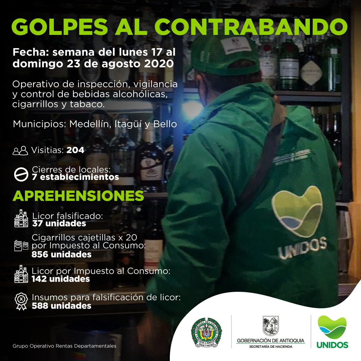 Golpes al contrabando