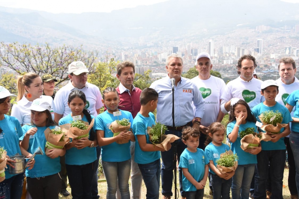 Antioquia tiene  más de 400 mil nuevos árboles sembrados