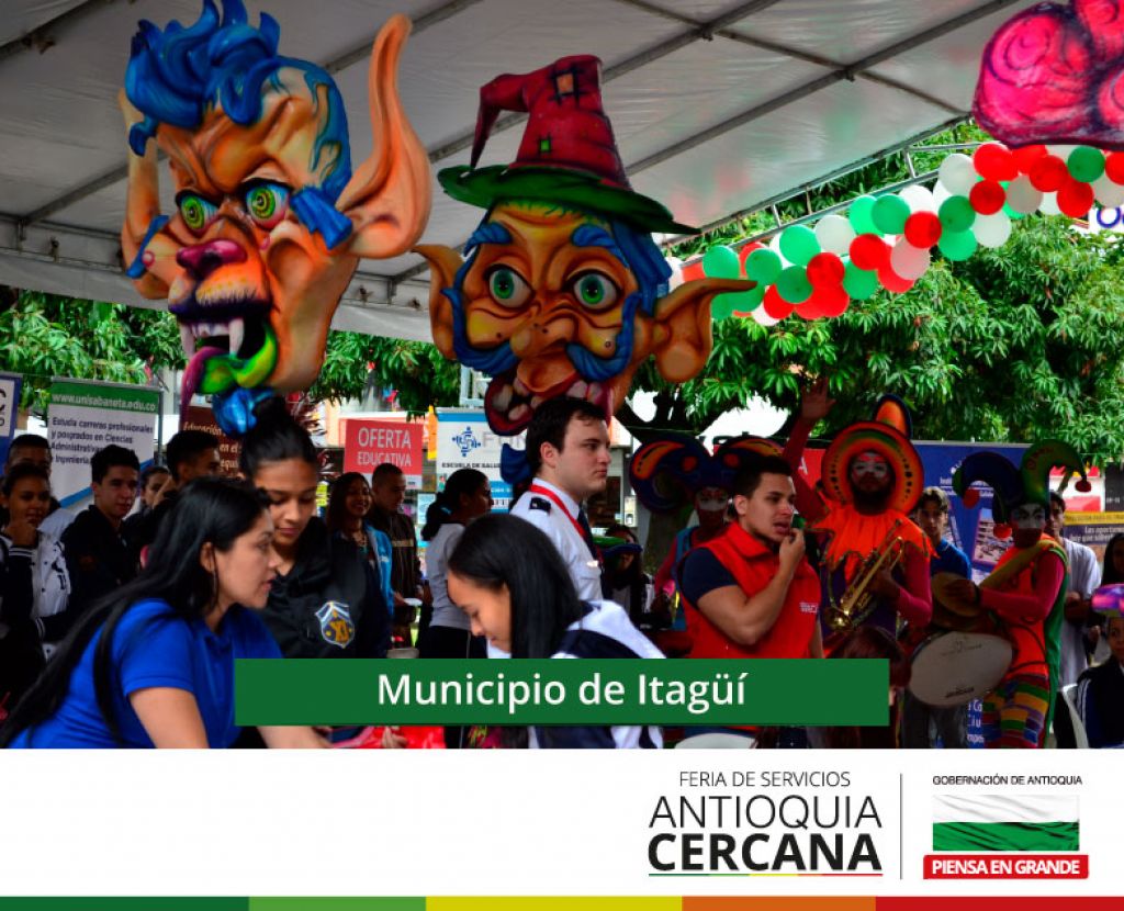 Más de 11.000 ciudadanos visitaron la Feria de Servicios Antioquia Cercana en Itagüí