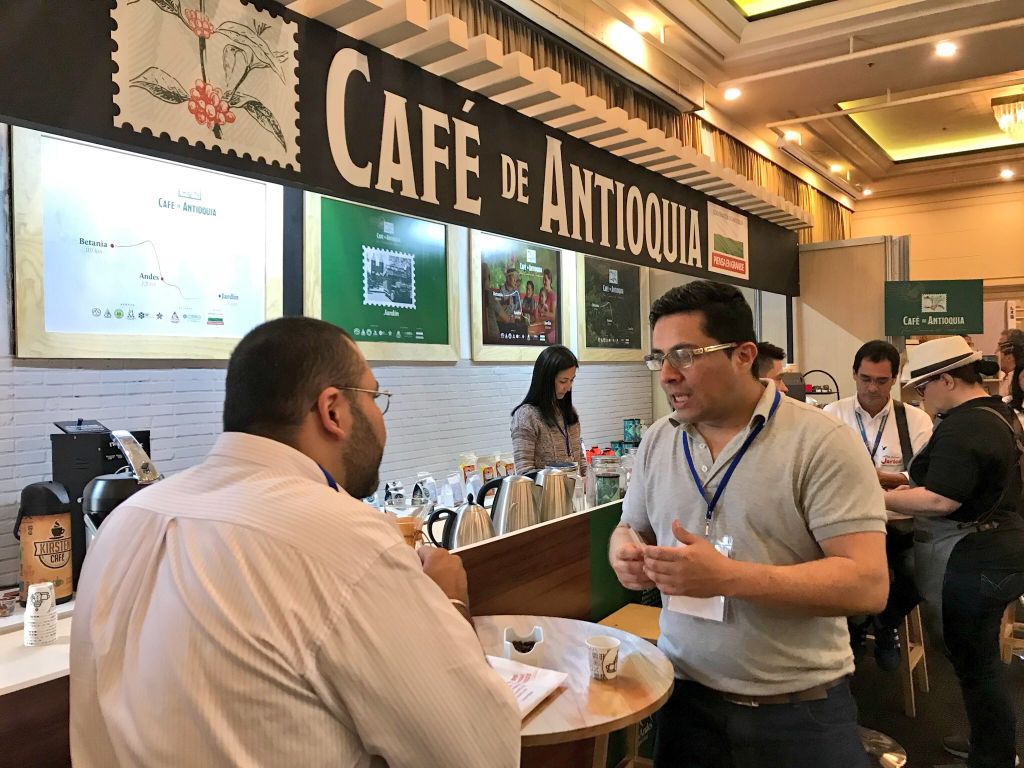 El Café de Antioquia participa en Bogotá en Cafés de Colombia Expo