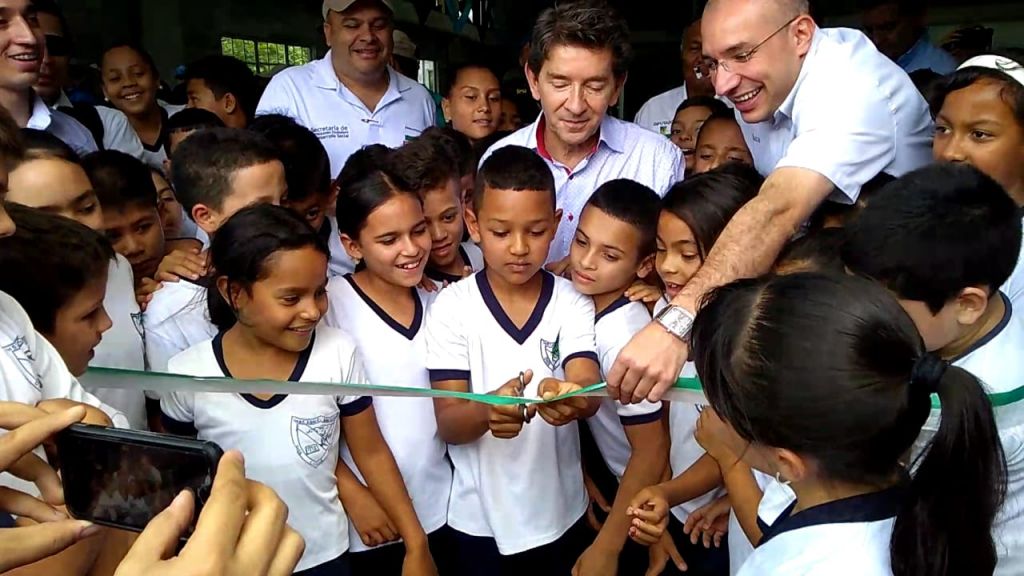 370 millones de pesos invirtió la Gobernación de Antioquia en infraestructura vial y educativa de Liborina