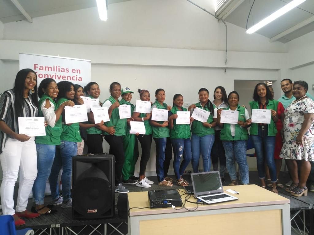 146 personas certificadas como Formadores de Protección integral a las familias en Antioquia