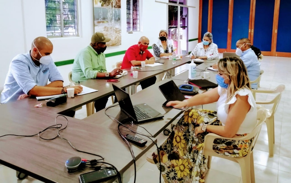 Secretaría de Salud de Antioquia inicia labores de coordinación y concertación para crear Sala de Análisis del Riesgo por covid-19 en Urabá