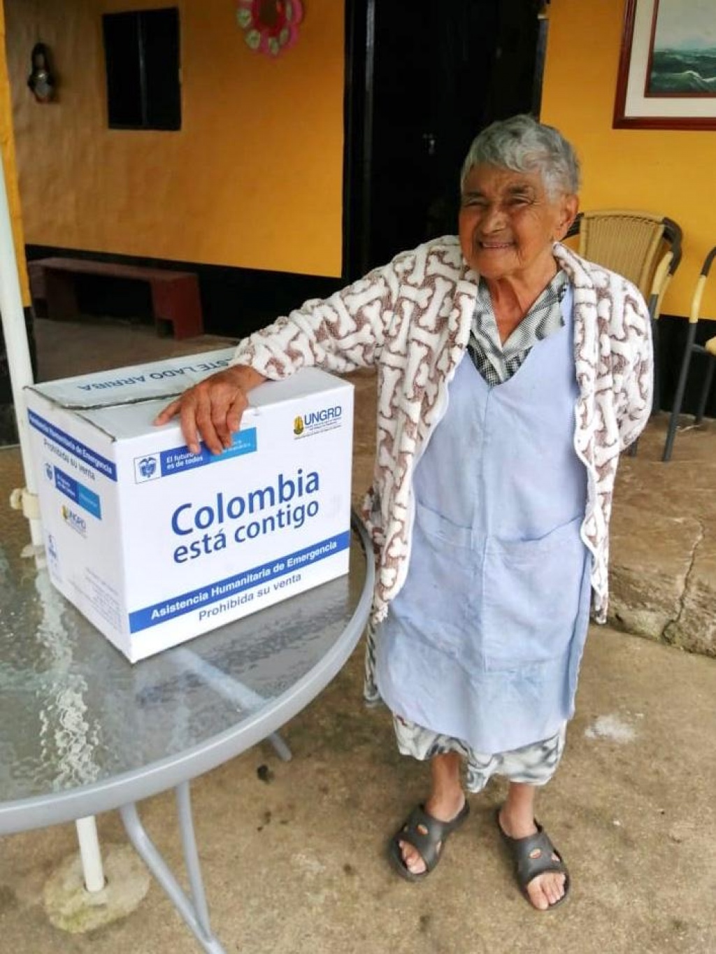 Con la entrega de 28.347 ayudas alimentarias en Antioquia, finalizó primera fase del programa Apoyo al Adulto Mayor