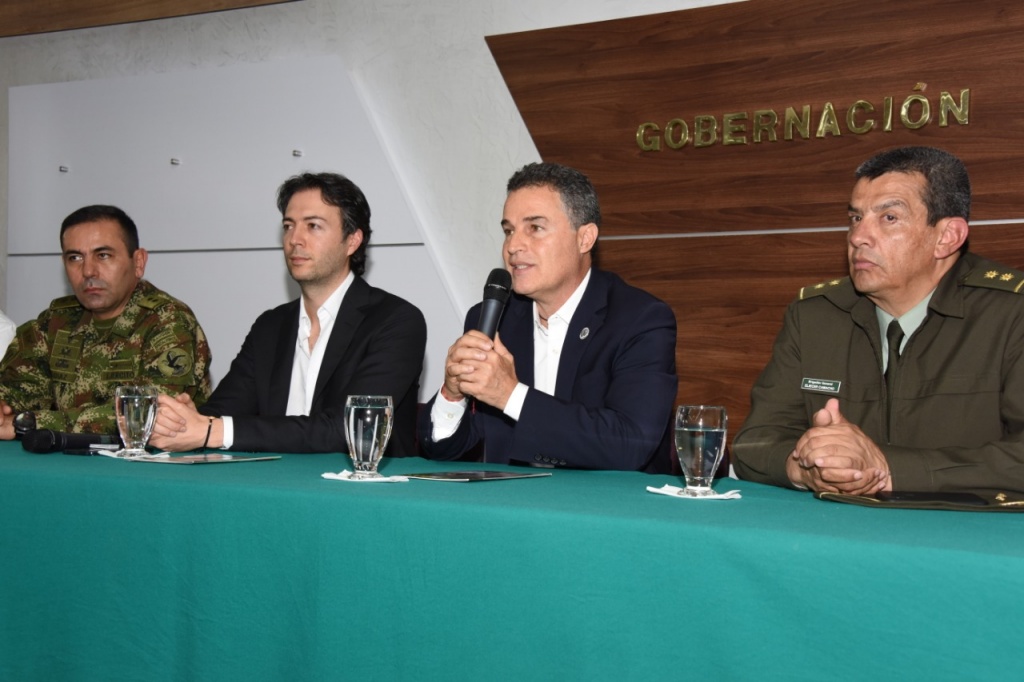 La seguridad es una gran prioridad de los gobiernos de Antioquia y Medellín