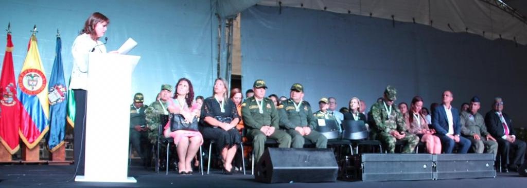La Secretaría de Gobierno hizo reconocimiento a 120 hombres y mujeres con la medalla Coronel Atanasio Girardot
