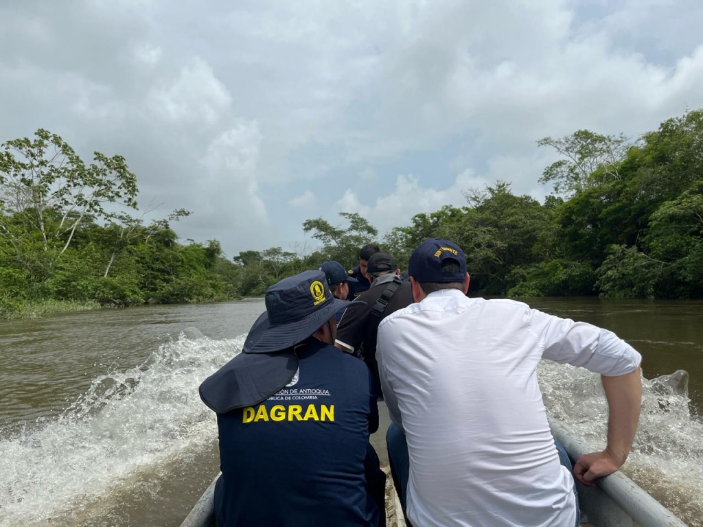 Gobernación de Antioquia atiende emergencia en Urabá causada en la temporada de lluvias