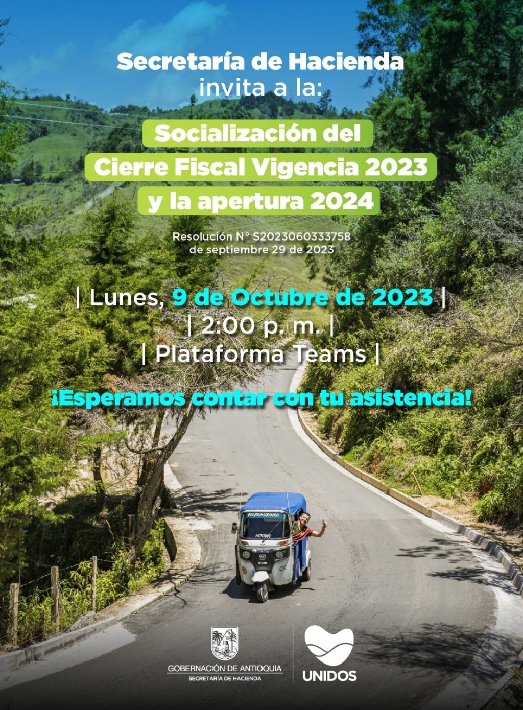Socialización Resolución Cierre Fiscal 2023 y apertura 2024