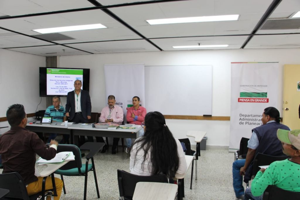 Indígenas de Antioquia destacan el apoyo del Gobierno Departamental