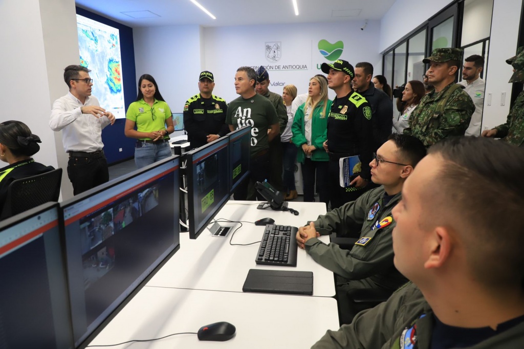 Con motivo de las elecciones territoriales se puso en funcionamiento el Nodo Departamental para la vigilancia y prevención de emergencias en Antioquia