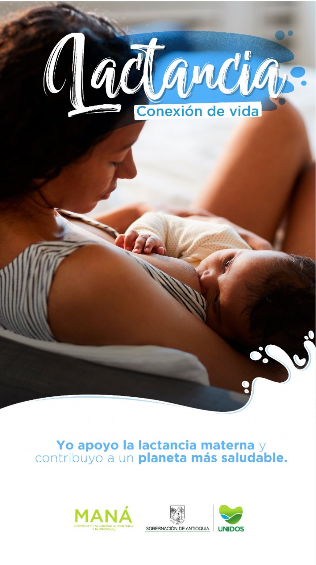 Antioquia celebra la lactancia materna como el vínculo natural, afectivo y nutritivo más importante