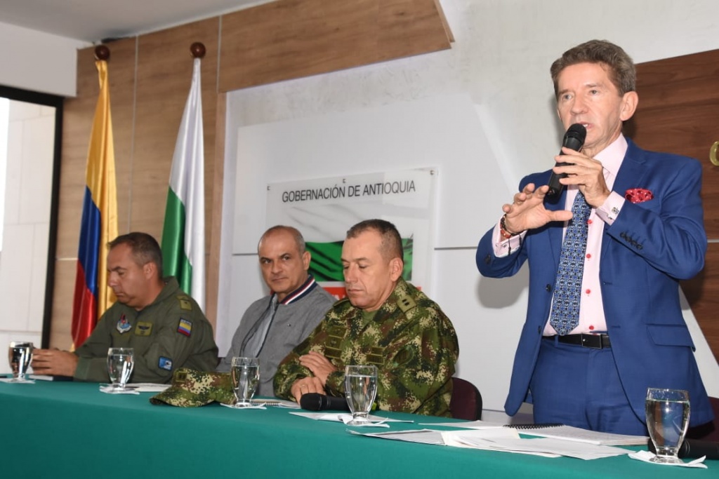 Preguntas formuladas al Gobernador de Antioquia, Luis Pérez Gutiérrez en el Consejo de Seguridad - Octubre 22 de 2019