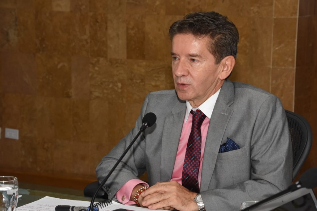 Intervención pietada Del gobernador Luis Pérez Gutiérrez En Consejo de seguridad