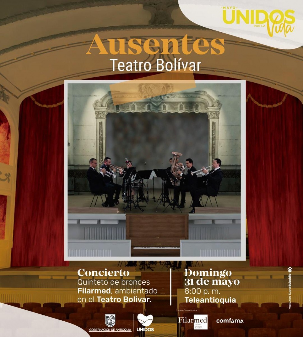 Te invitamos a nuestro Concierto por la Vida en el Teatro Bolívar
