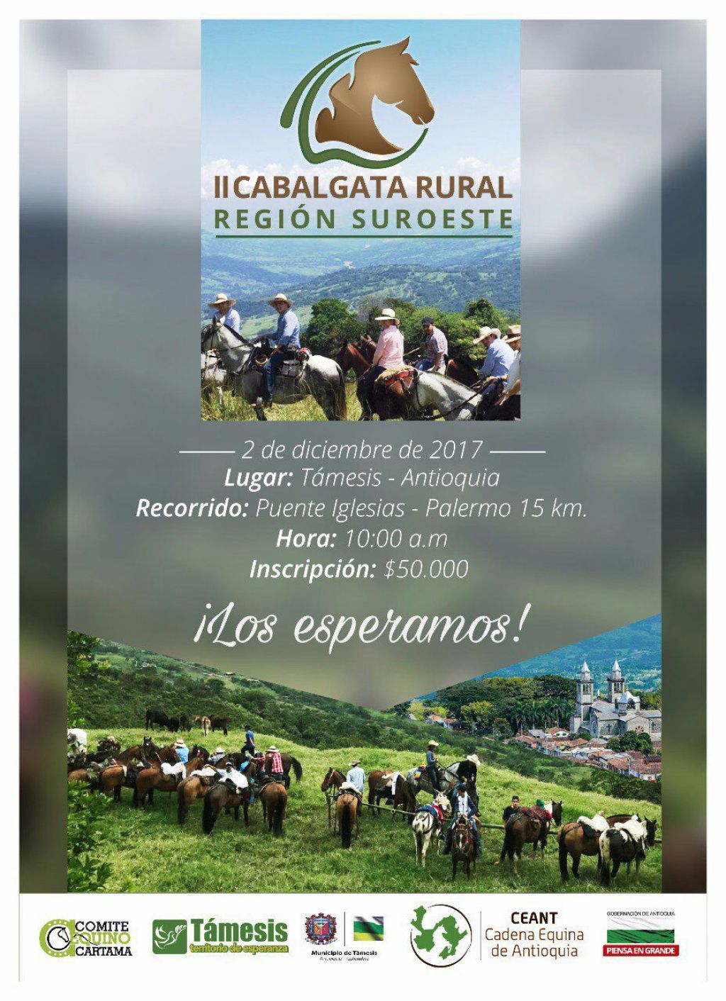 II Cabalgata Rural en la Provincia de Cartama