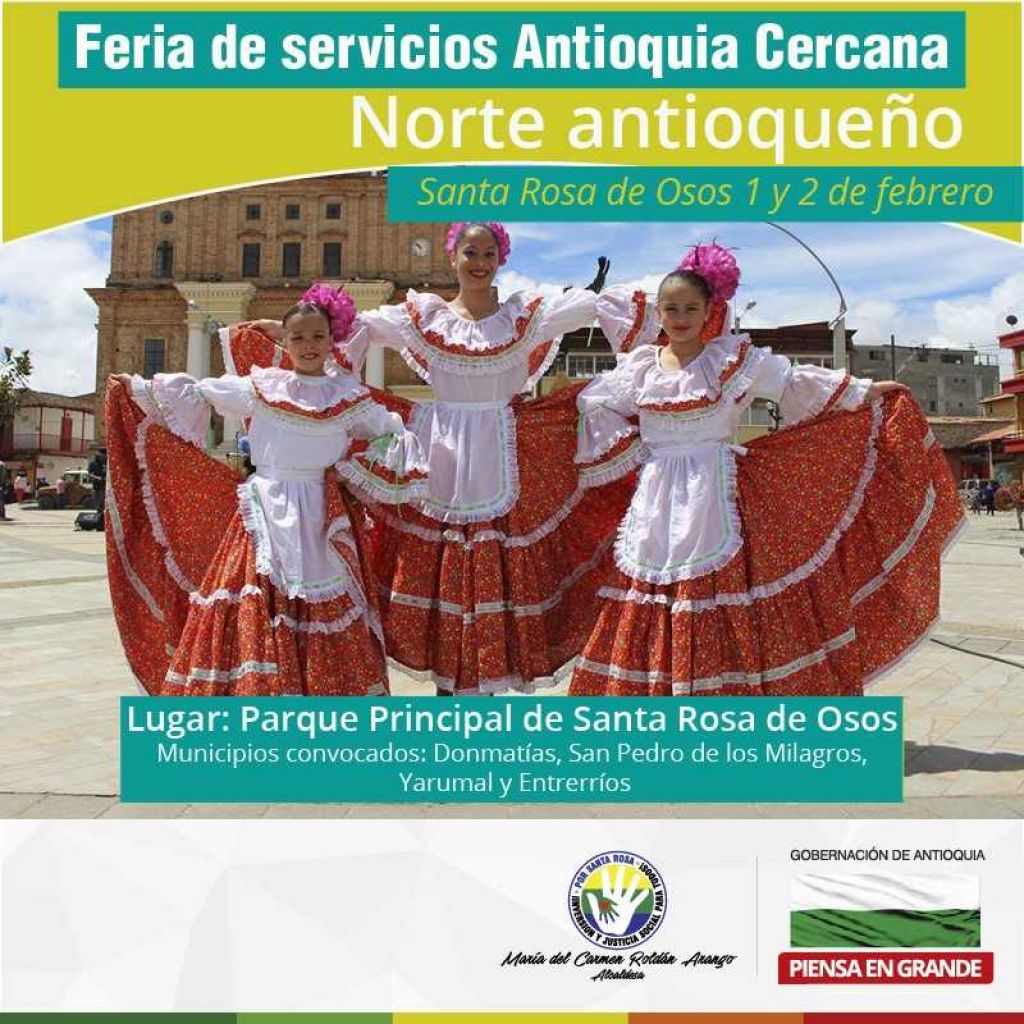 Inicia la Feria de servicios Antioquia Cercana para el 2018