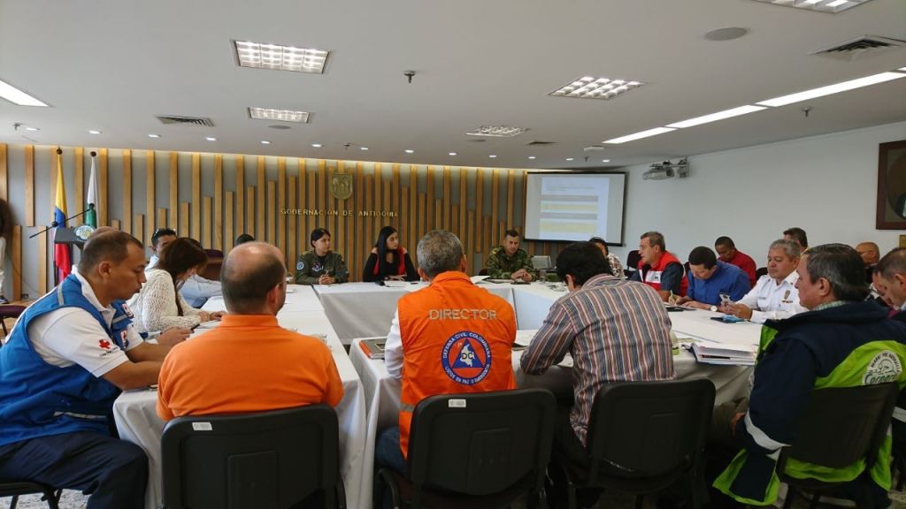 Primera sesión del Consejo Departamental para la Gestión del Riesgo de Desastres