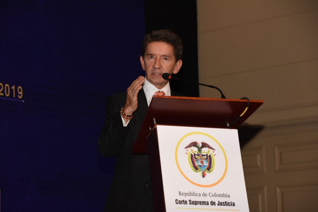 Gobernador de Antioquia Luis Pérez Gutiérrez en el XXII Encuentro de la Jurisdicción Ordinaria