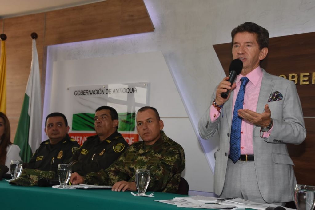 Intervención del Gobernador Luis Pérez Gutiérrez en Consejo de seguridad