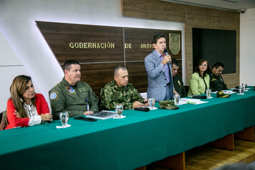 Declaraciones del gobernador Luis Pérez Gutiérrez en la rueda de prensa post Consejo de Seguridad - 3 de noviembre de 2019