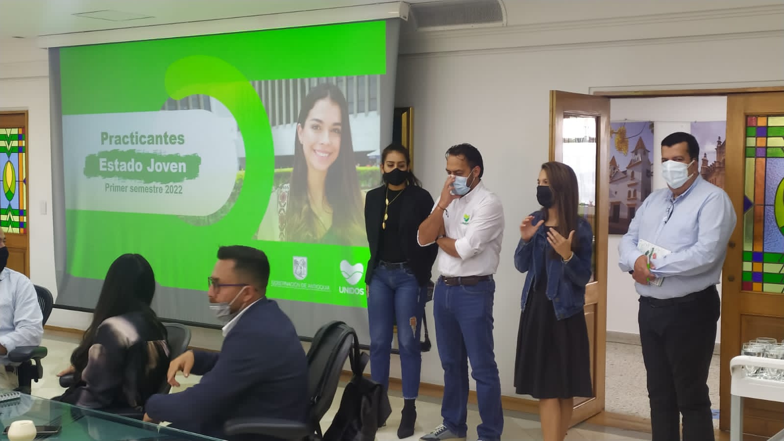 Practicantes contribuyendo con el fortalecimiento de…