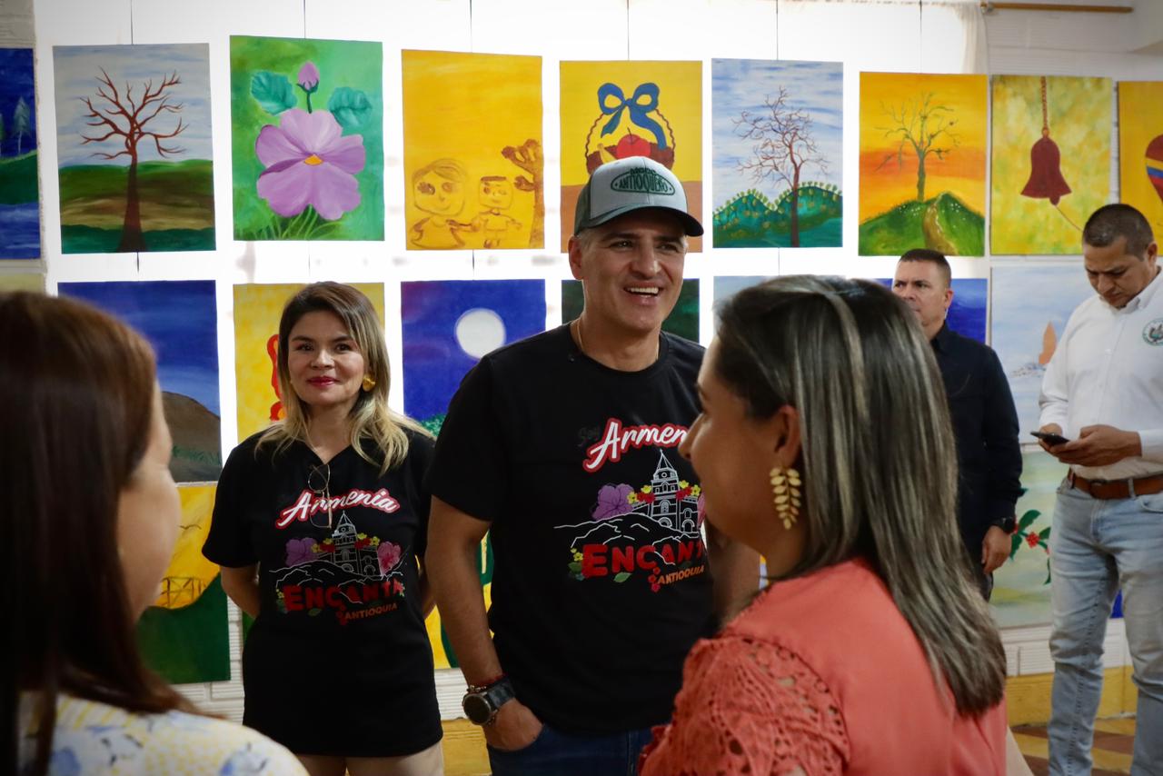 Gobernación de Antioquia le entrega a Armenia una Casa de la Cultura renovada para fortalecer el arte y la formación artística local