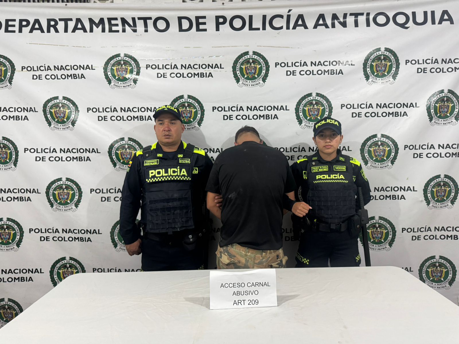 Cayó el primero del cartel de los más buscados por delitos contra niñas y mujeres en Antioquia 