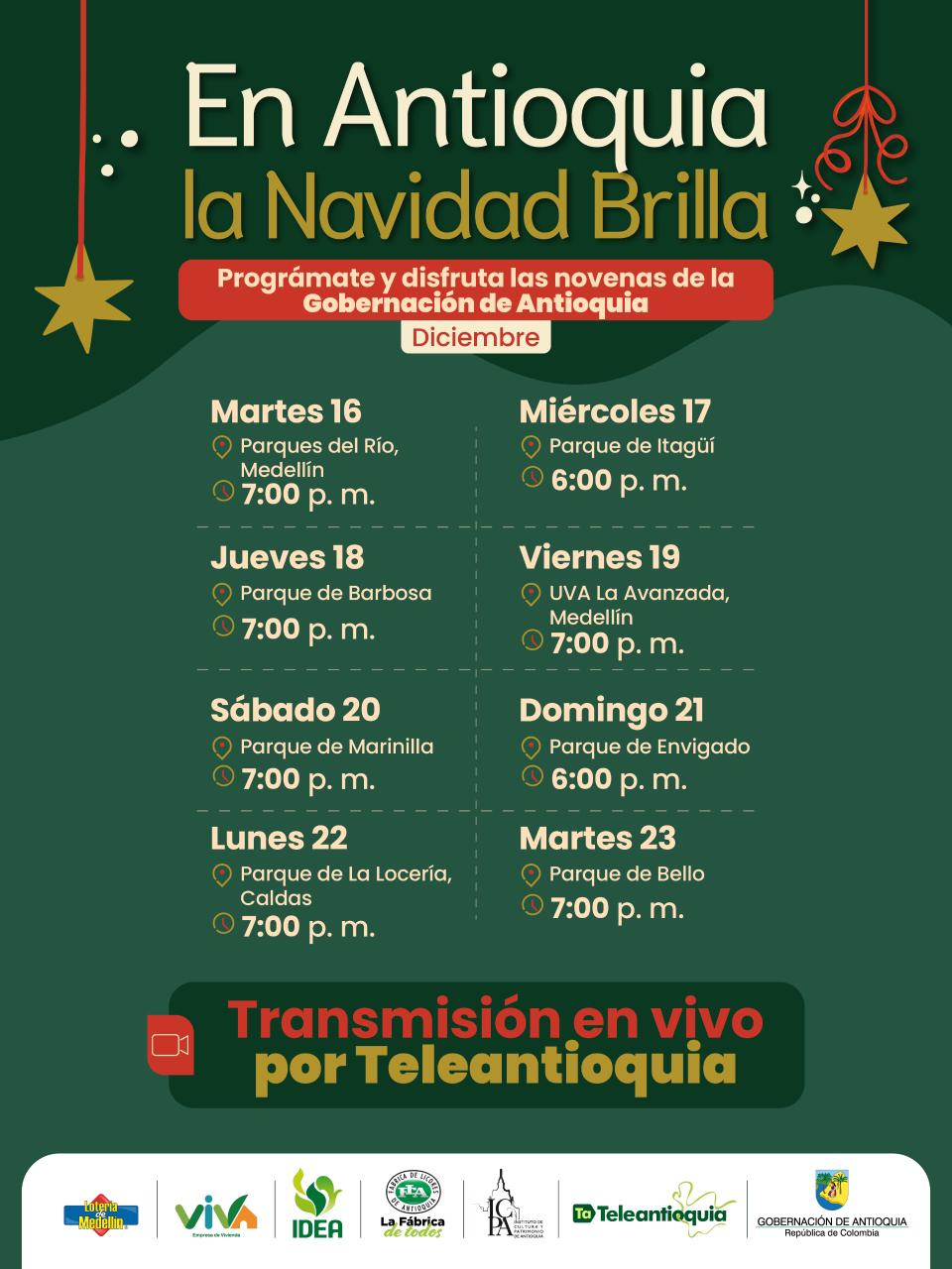 La Navidad brilla con las Novenas Navideñas 