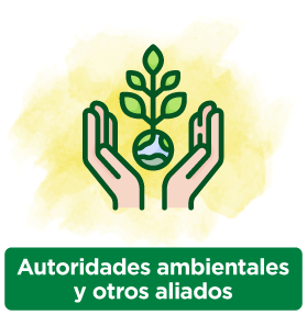 autoridades ambientales y aliados