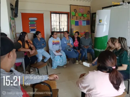 Socialización municipio de Buriticá