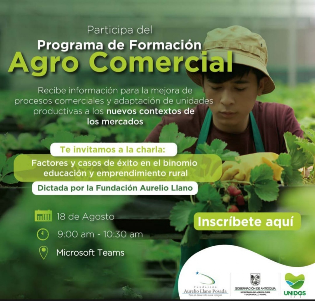 Secretaría de Agricultura continúa programa de formación agrocomercial