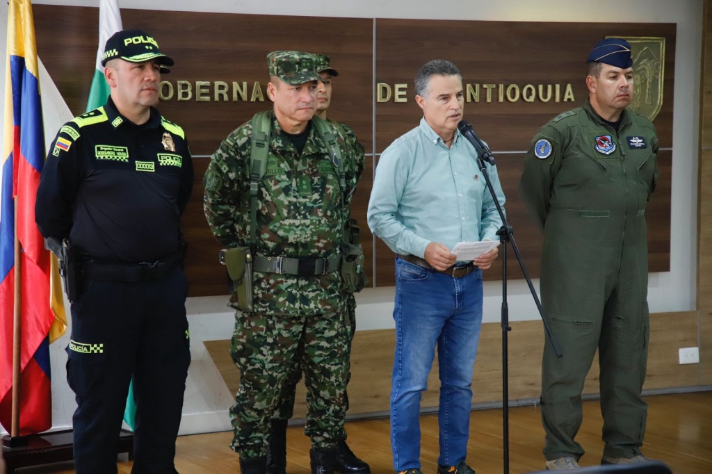 El Gobernador de Antioquia recibió con agrado la liberación del niño secuestrado en Betulia