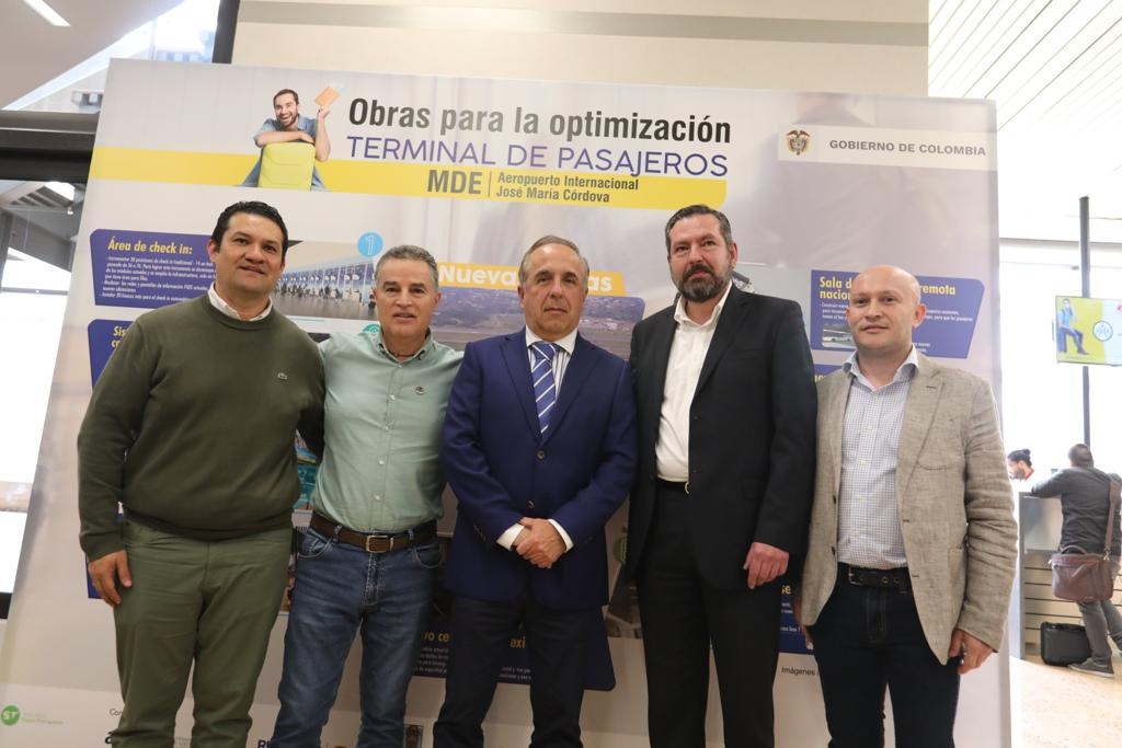 Con la optimización de espacios en el aeropuerto José María Córdova, incrementará la capacidad operativa