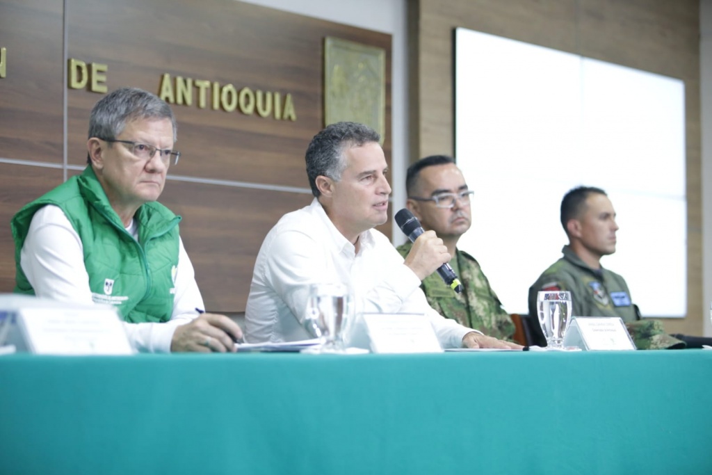 Puesto de Mando Unificado coordinará la respuesta institucional ante amenazas terroristas que afectan a 30 municipio de Antioquia