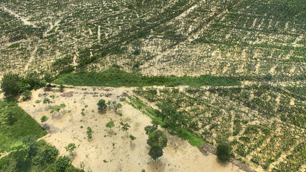 Alrededor de 350 familias afectadas en el Urabá antioqueño por las fuertes lluvias de las últimas horas