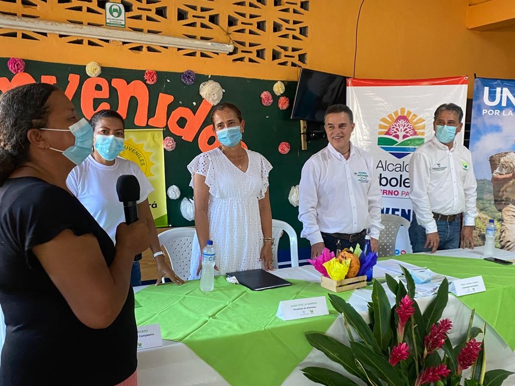 Gobernador de Antioquia hace especial reconocimiento al movimiento social y comunitario de Arboletes
