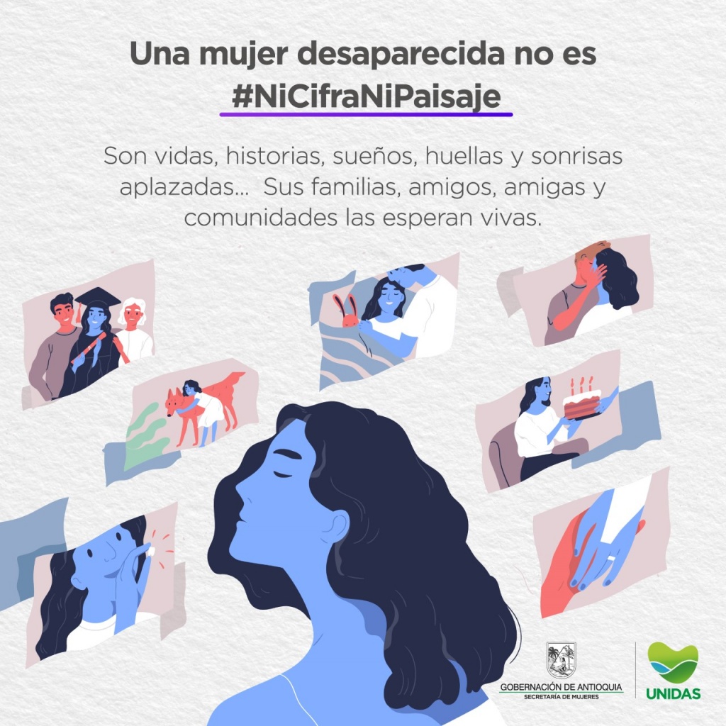50 mujeres fueron reportadas como desaparecidas en Antioquia en el primer semestre del 2020