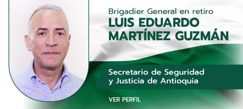 Brigadier General en retiro, Luis Eduardo Martínez Guzmán