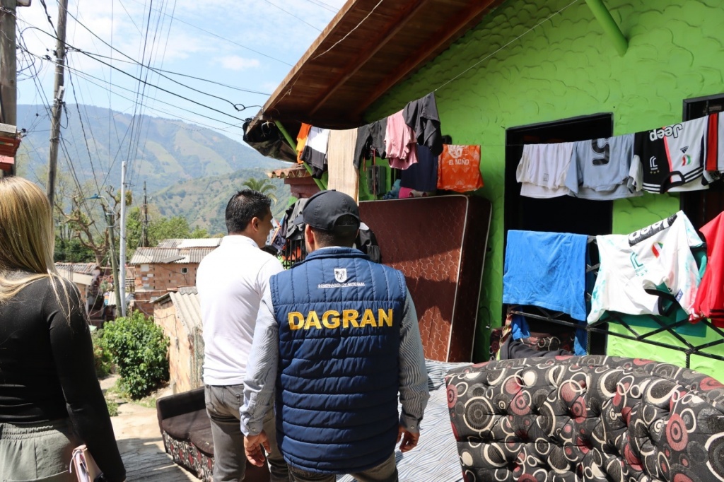 Dagran brindó acompañamiento y apoyo a municipios de Antioquia que reportaron emergencias por incendios y vendavales en los últimos días