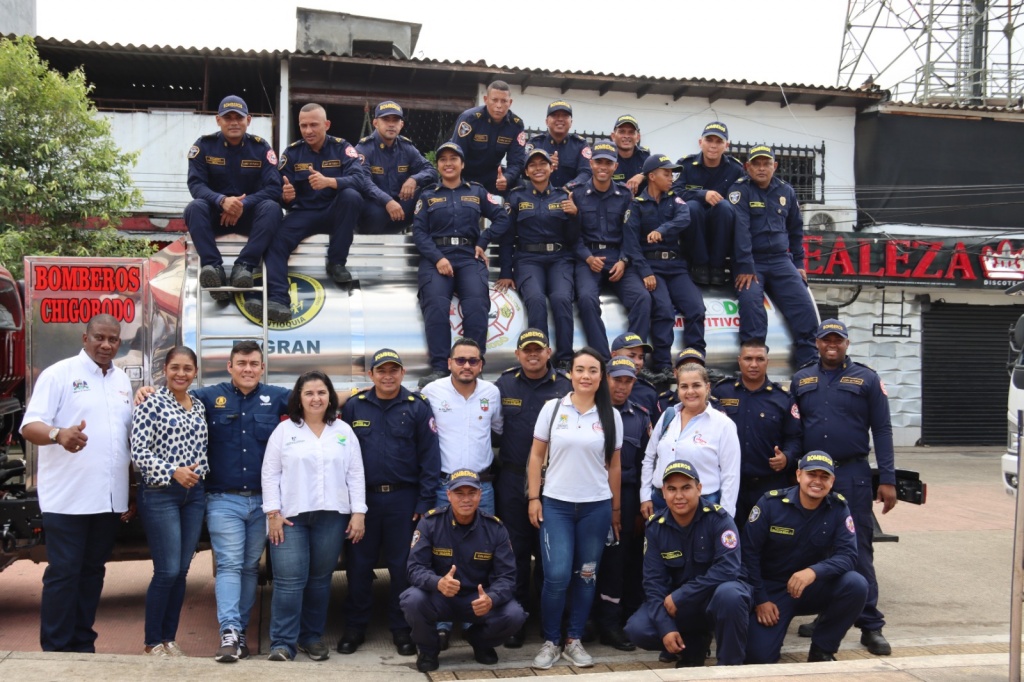 Con la entrega de vehículos, herramientas y equipos, Dagran ha fortalecido la capacidad de respuesta a emergencias en Antioquia