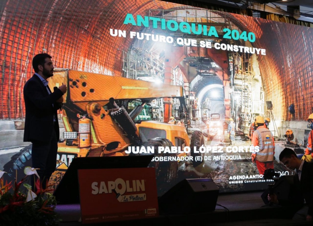 Gobernador (e) presentó la Agenda Antioquia 2040 ante representantes de 750 empresas afiliadas a Camacol Antioquia