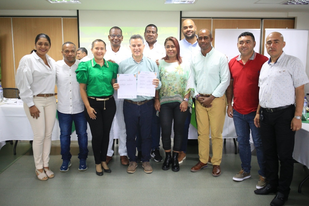 Los municipios Urabá firmaron acuerdo de voluntades para constituir una Región de Planeación y Gestión
