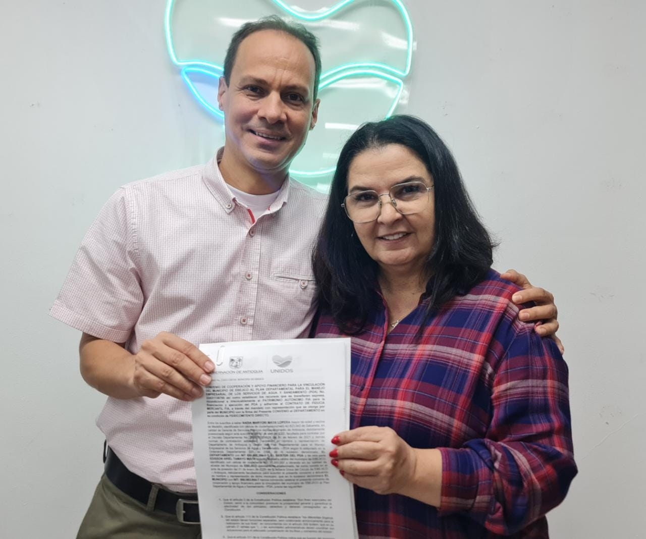 Ebéjico, nuevo integrante del Plan Departamental de Agua