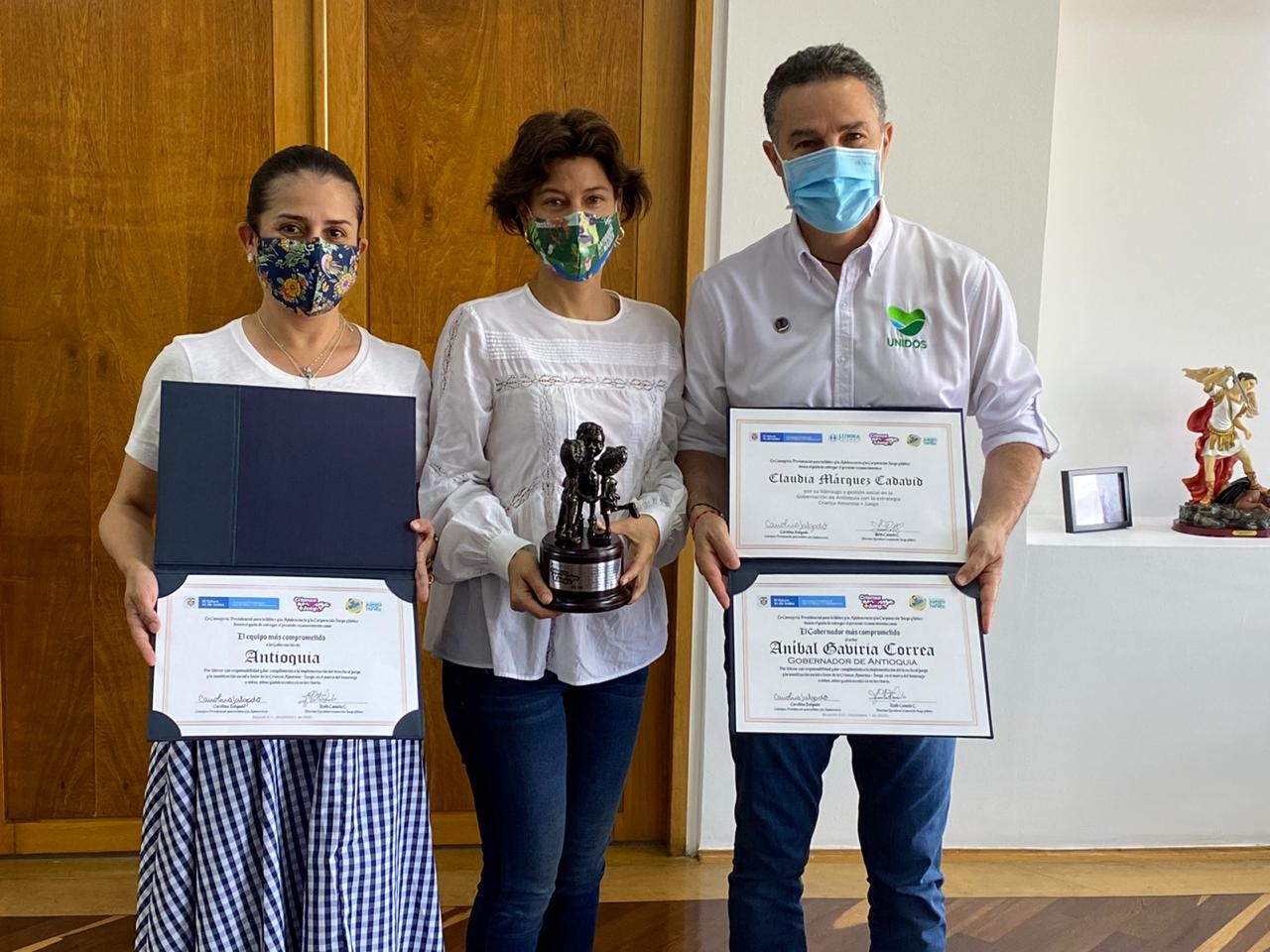 Antioquia es reconocida a nivel nacional por su compromiso con la niñez del departamento