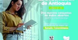 La Gobernación presenta dos nuevos conjuntos  de datos…